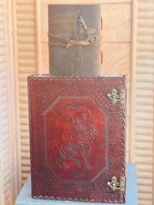 Leather 3/4 Ring Binder