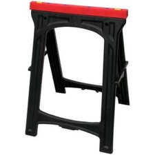 Saw Horse Trestles Portable Folding Plastic Max Load 200kg CT1699