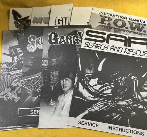 Snk arcade manuals - 9,