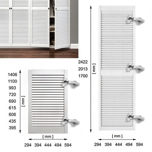 Natural white wood front - natural,