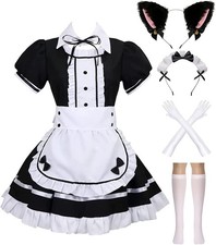 Maid Costume Set,Women Fancy