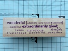 Whispers Words "Wonderful"