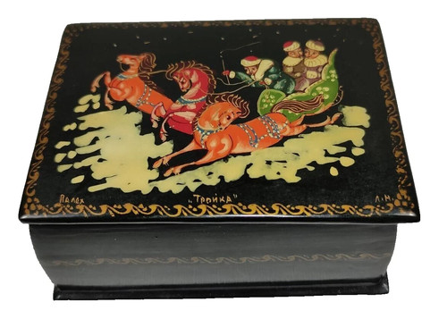 Vintage russian ussr palekh - vintage,
