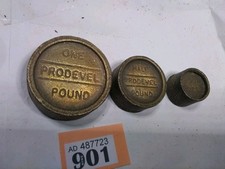 Antique Brass Weights Prodevel