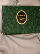  ULTRA RARE WITH BOX  Christian Dior Poison  Eau De Cologne  50 Ml.