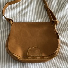 Leather Saddle Bag