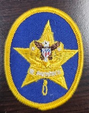 BSA Star Rank Patch Colored --