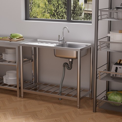 Commercial kitchen sink - kitchen,