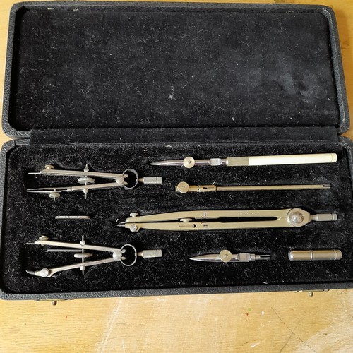 Vintage technical drawing set - vintage,