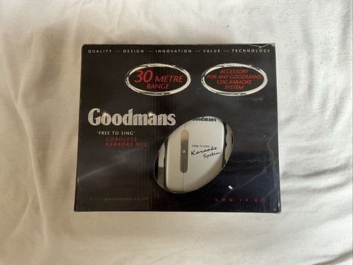 Goodmans free sing cordless - goodmans, to
