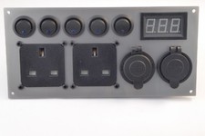 Switch Panel 12V/240V USB