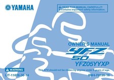 Yamaha Owners Manual Book