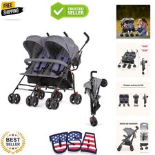 Volgo Twin Baby Stroller