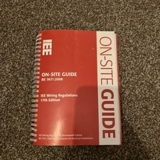 On-Site Guide : BS 7671: 2008