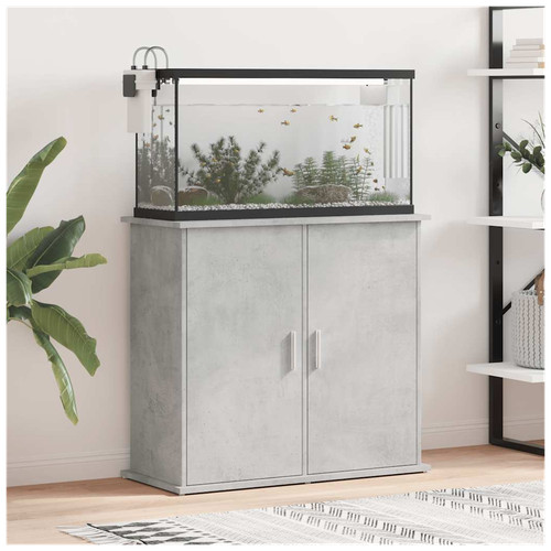 Aquarium stand concrete grey - stand,