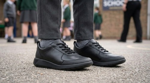Clarks boys school shoes black - clarks,