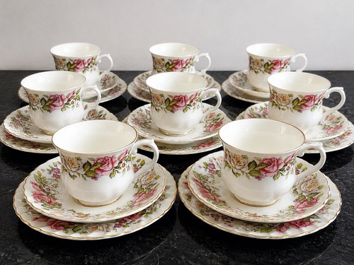 Old foley harmony rose - old, set