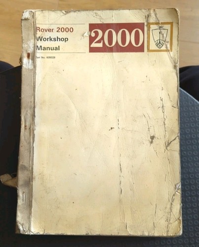 Manufacturer rover 2000 - manufacturer,