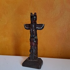 Vintage Totem Pole Artwork by