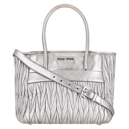 Miu double zip matelasse - miu,