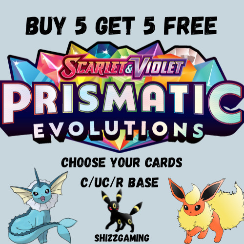 Pokemon prismatic evolutions - pokemon,