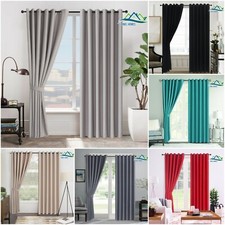 Blackout curtains pair - blackout,