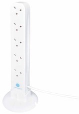 10 Socket 13A Extension Tower