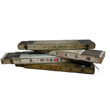 Lot of 4 Antique Brass BoxWood