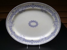 Antique J.T. Hudden Blue/White