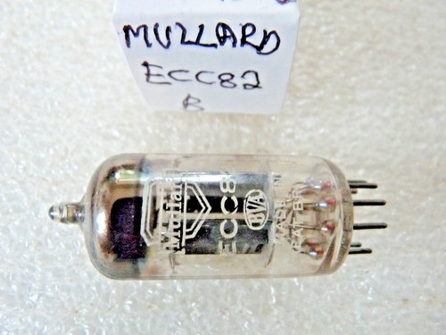 Mullard ecc82 12au7 used - mullard,