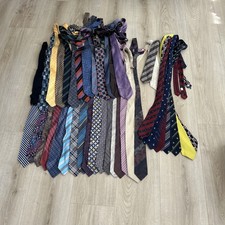 SILK TIES Job Lot Vintage of