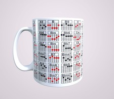 Guitar Chord Chart Mug CAN