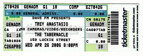 Trey anastasio 06 atlanta - 4/26/06,