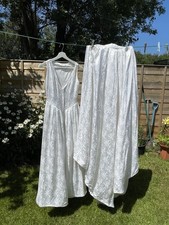 Vintage Retro White Satin