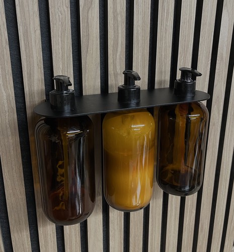 Triple wall mounted soap - triple,