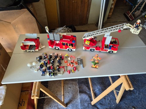 Playmobil fire engine bundle - playmobil,