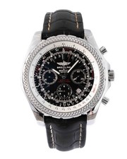 Breitling Bentley Motors Chrono A2536212 48mm Black Dial Steel Watch2005 Fullset
