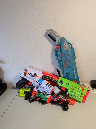 Nerf guns job - guns,
