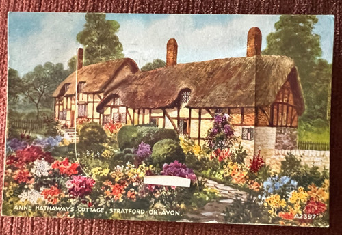 Vintage postcard anne - vintage,