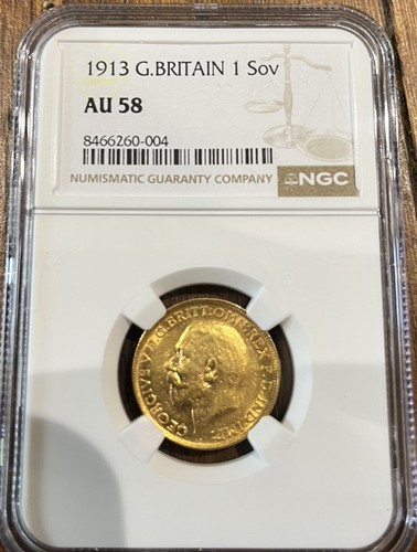1913 sov au58 free - ,