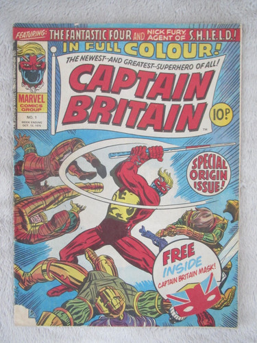 Captain britain 1 - captain, (1976)