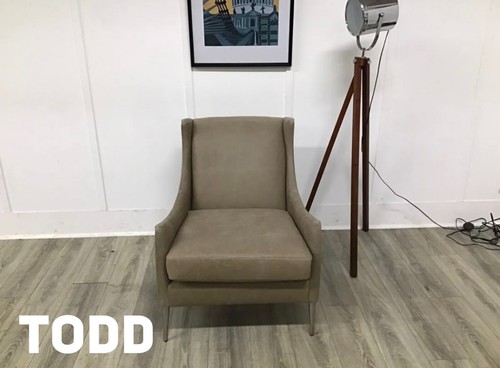 Todd accent armchair - todd, 100%