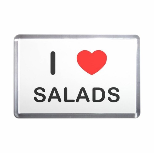 Salads love heart plastic - i,