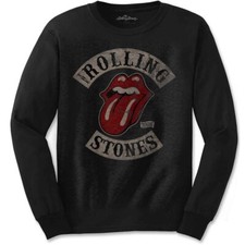 The Rolling Stones 'Tour 78' Black Long Sleeve T shirt - NEW OFFICIAL