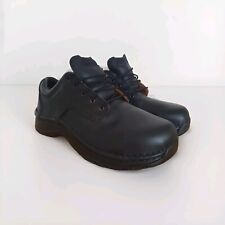 Red Wing Black Leather Safety Shoes Men WaterProof Puncture Steel Toe Cap UK 6