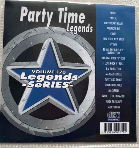 Legends karaoke cdg - legends,