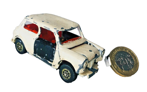 Toy car corgi mini - toy, cooper