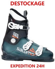 Used Salomon T3 Kids Ski Boots