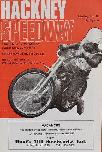 Hackney wembley speedway - v,