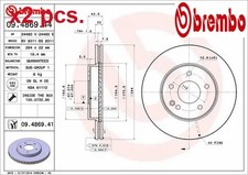 X2 PCS FRONT BRAKE DISC SET LEFT & RIGHT 09.4869.41 BREMBO I